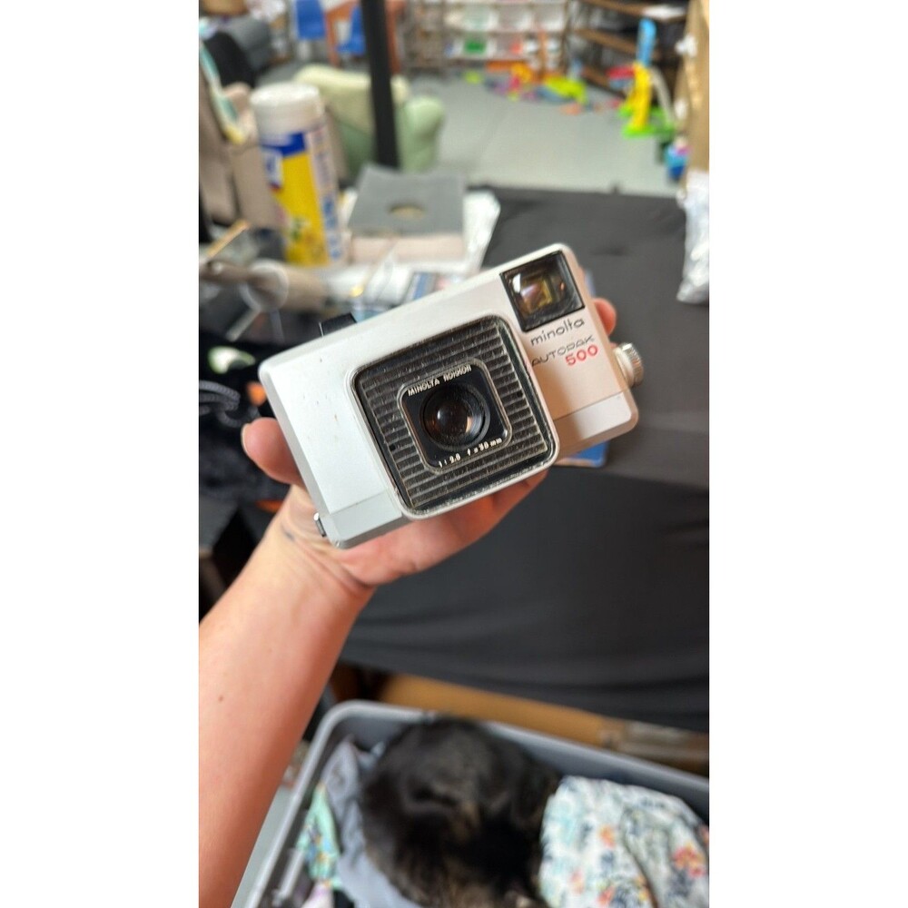 Vintage Minolta Autopak 500 126 Film Camera